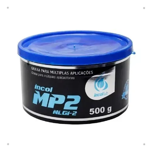 Graxa Azul De Litio Para Rolamentos Multiuso Mp2 Incol 500g