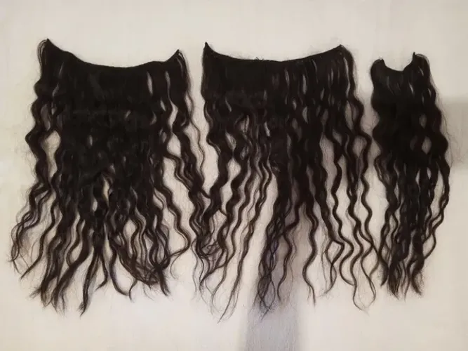Cabelo humano indiano permanentado