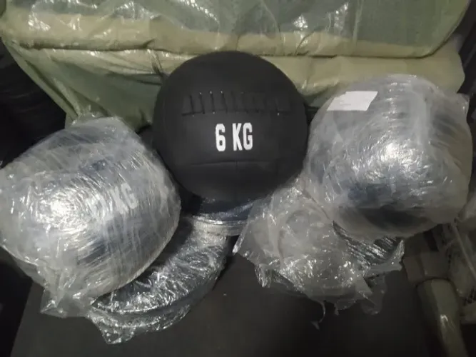 Wall Ball Medicine Ball em Couro legitimo e sintético de 2kg até 16kg!! A partir de 170,00