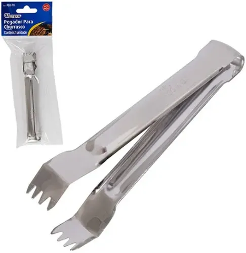 Pegador De Churrasco Inox 14cm 7816107 Peg-70