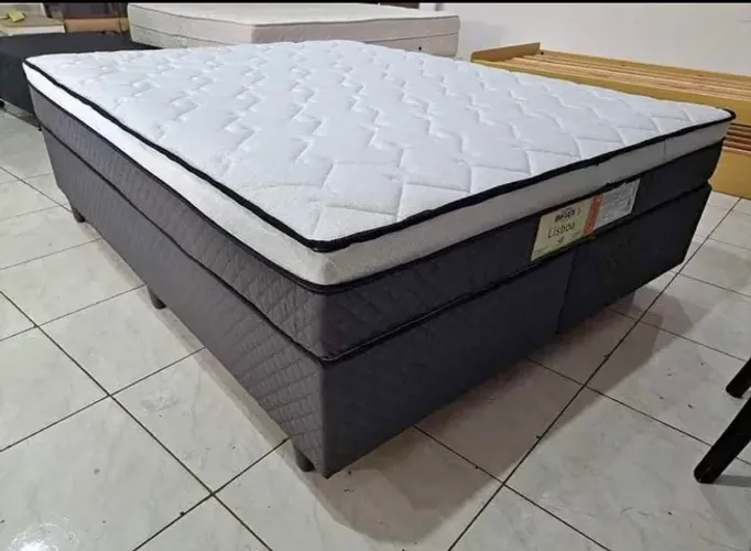 cama box casal molas ensacadas 1.50x198