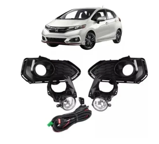 Kit Farol Auxiliar Milha Fit 2018 Em Diante Mold Preta Bmo