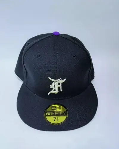 Boné Fear of God preto - Essentials - New era - 5950 - Fitted - 59fifty - Baseball