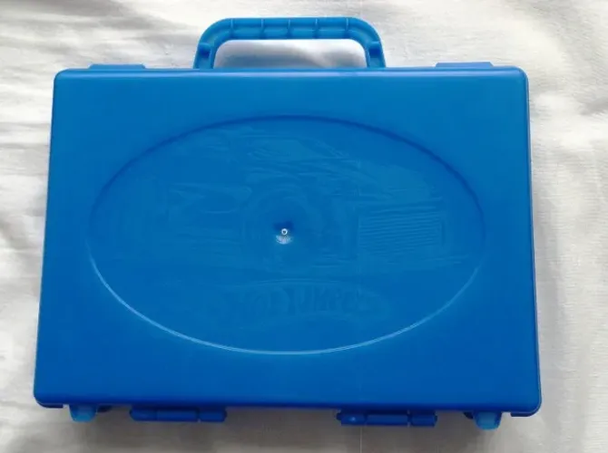 mala case hot wheels para 15 carrinhos perfeito estado veja