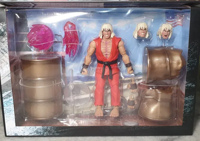 Violent Ken jada toys original street fighter lacrado
