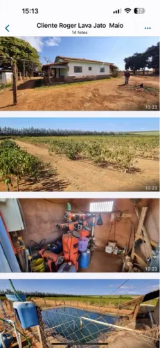 Fazenda de café próximo patrocínio