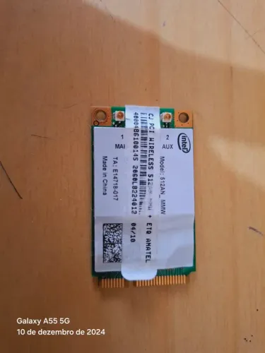 Placa de Rede Wireless Intel 512AN