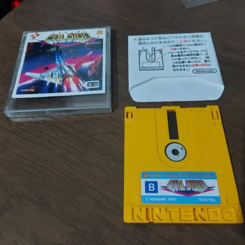 Falsion para Nintendo Disk System funcionando