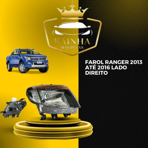 Farol Ranger 2013 até 2016 Lado Direito
