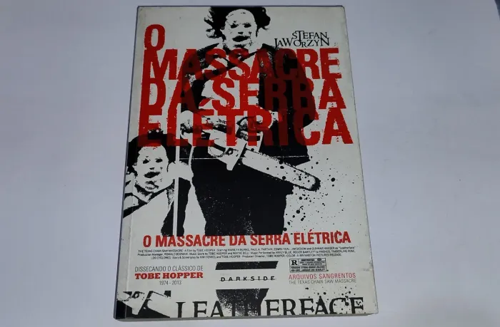 Livro Massacre Da Serra Elétrica Darkside Raro