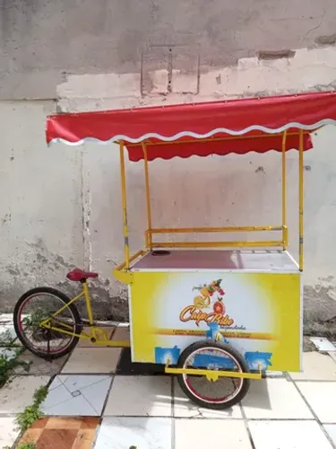 Carrinho de vendas.