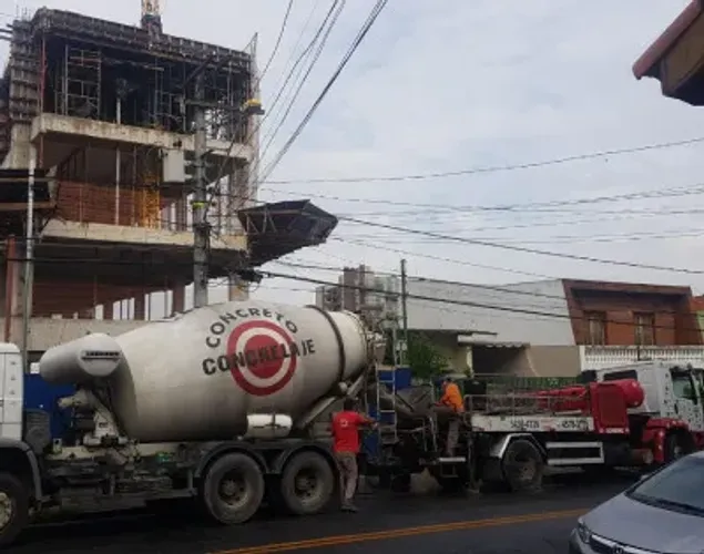 Bombeamento de Concreto Usinado