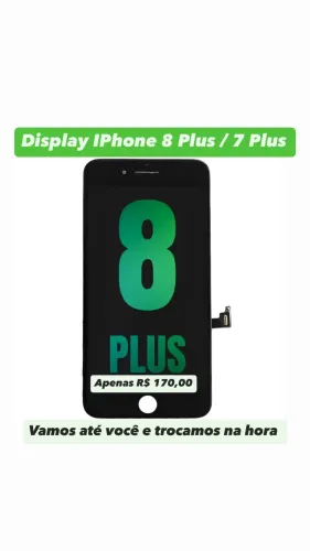 Display - Tela IPhone 7 Plus/ 8 Plus + Película 