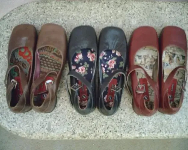 Sapato estilo boneca novos. 