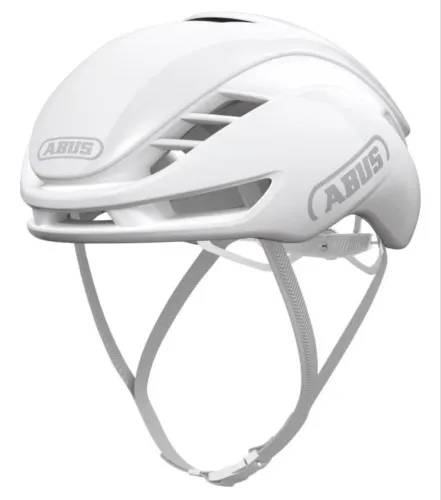 Capacete Ciclismo Abus Gamechanger 2.0 Speed Aero Pure White