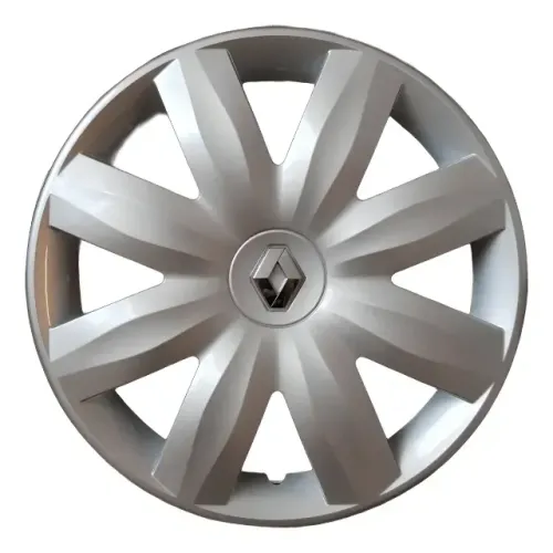 Calota Aro 14 Renault Clio Logan Original Prata / Estado