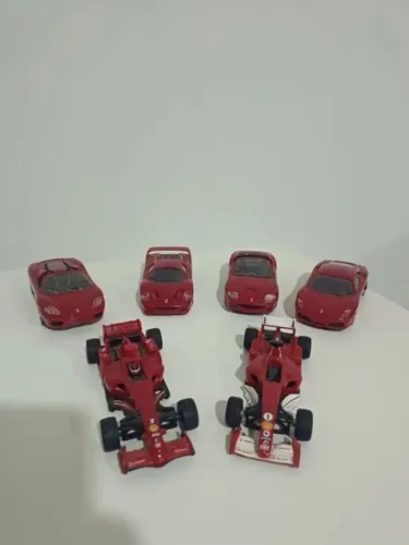 Coleção Miniaturas Ferrari Shell