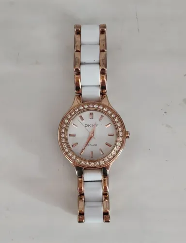 Relógio feminino DKNY ceramic 