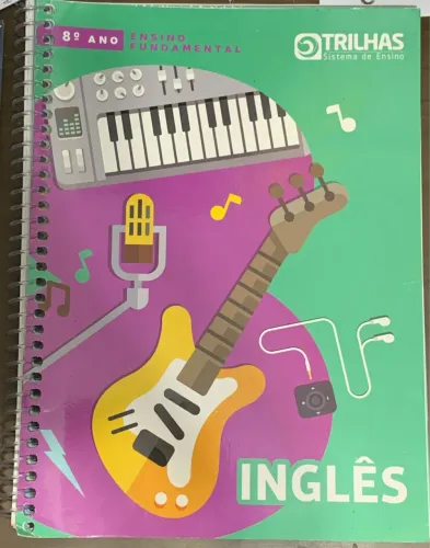 Livro de Inglês 8 Ano Trilhas Sistema de Ensino NOVO  