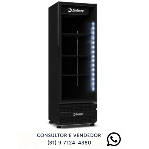 Refrigerador Imbera 410 Litros All Black Novo