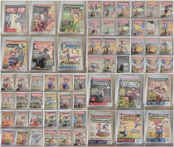Revistas Nintendo World. Consulte Disponibilidade e valores.
