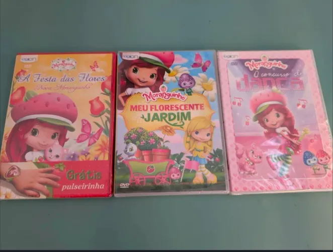 DVD,'s Moranguinho - 3 Filmes Incríveis!