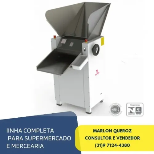 Cilindro de Massas Braesi 50CM 2 Motores Novo