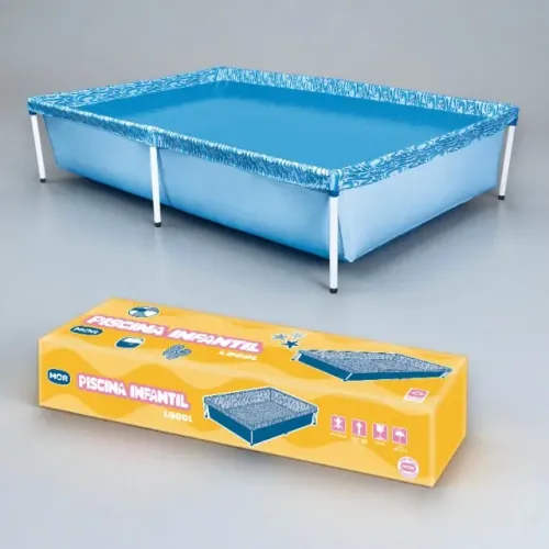 Piscina Infantil 1000 Litros Desmontavel Resistente Mor