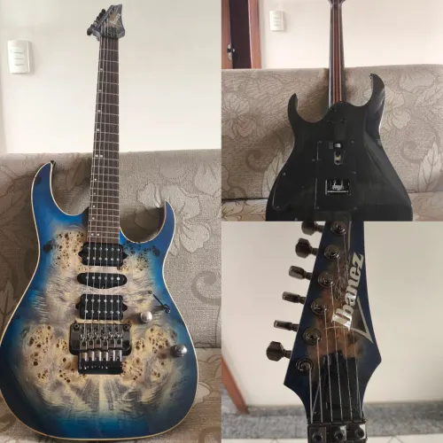 Guitarra Ibanez RG1070 PBZ seminova!!! Raridade!!!