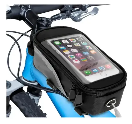 Bolsa de Quadro de Bike Para Celular Smartphone e Outros Acessórios