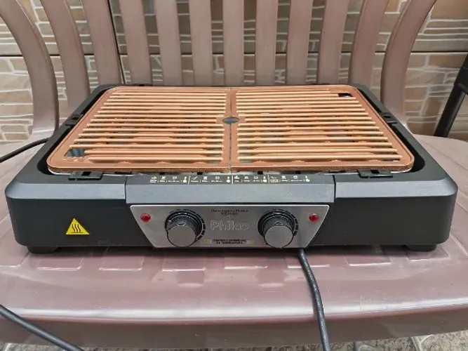 Churrasqueira Elétrica Philco PCQ1800D Maxx Gold 1800W