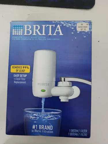KIT Filtro e refil de água para torneira BRITA - importado