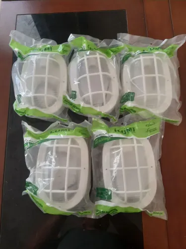 5 Luminárias Tartaruga LED para Áreas Externas - Novas