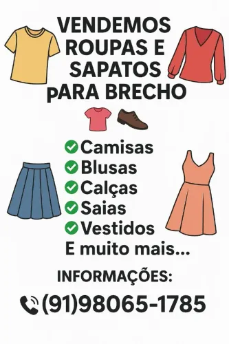 Vendo Roupas para Brechó