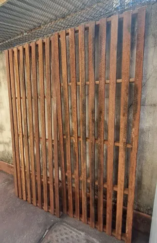 Estrado pallet cama casal madeira eucalipto rústico