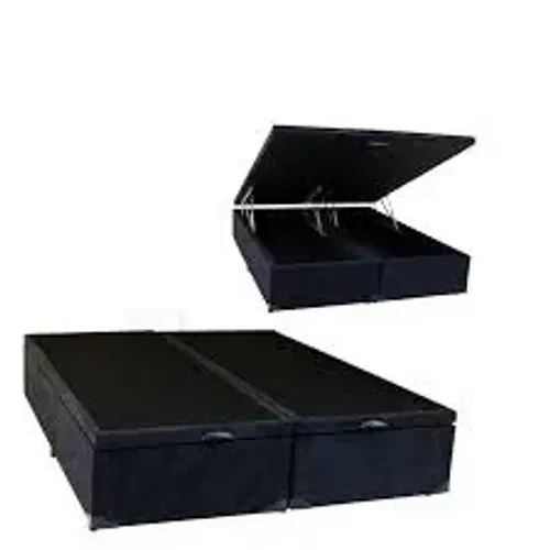 Box Baú Queen Preto