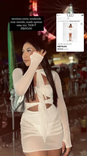 Vestido estilo praia
