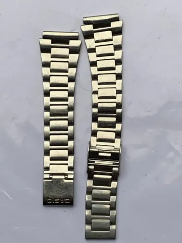 Pulseira Casio Aço Inox Fecho Deslizante A158wa A163wa A164