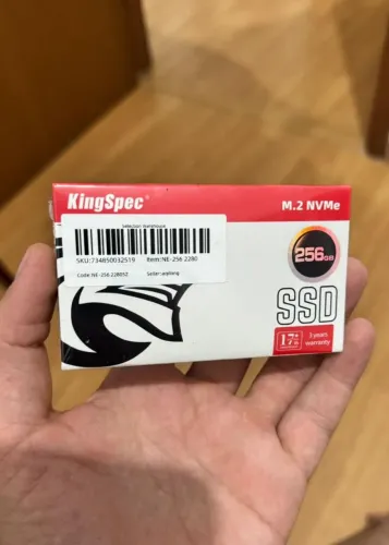 SSD NMVE M2 256gb