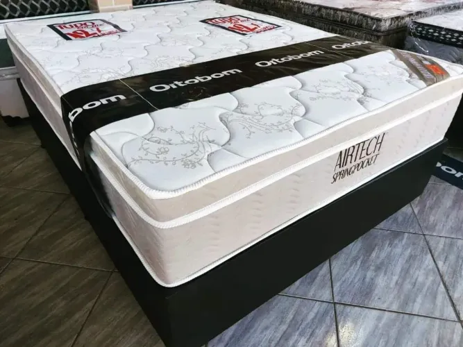Cama Box Ortobom Airtech Springpocket