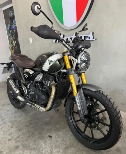 ABAIXO DA FIPE -Triumph Scrambler 400x 2025 - apenas 700KM
