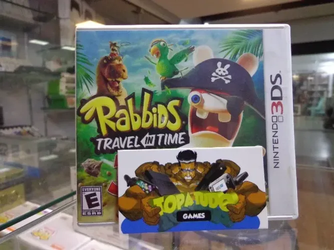 Jogo Rabbids Travel in Time 3D 3ds Conservado