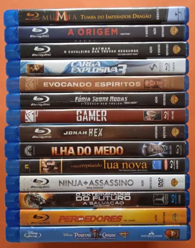 Blu-ray - 25 Filmes - Diversos Gêneros 