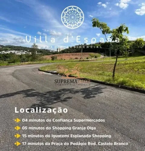 Terreno em condomínio à venda, lançamento Residencial Villa d´España