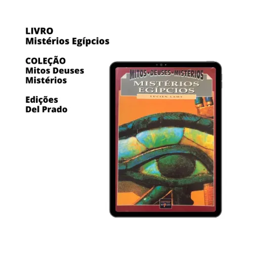 Livro Mistérios Egípcios Mitos Deuses Mistérios