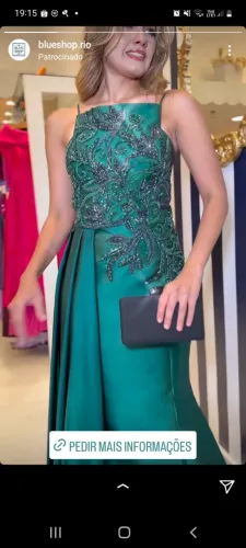 Vestido mãe de noivo - Blue Shop