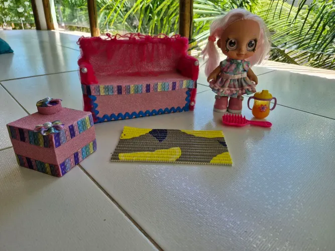 Kit boneca! Com todos os acessórios