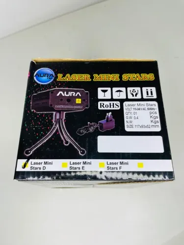Projetor de Luz LED laser para festas 