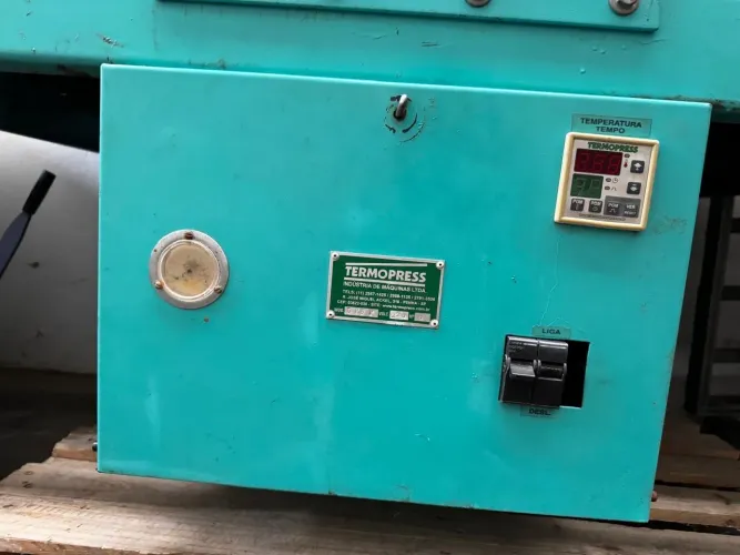 PRENSA TÉRMICA PNEUMÁTICA 70x100, TERMOPRESS, 02 BANDEJAS