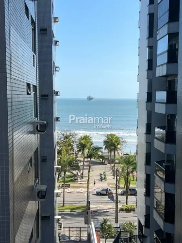 APARTAMENTO REFORMADO COM VISTA PARA O MAR EM APARECIDA, SANTOS - 3 DORMITÓRIOS À VENDA